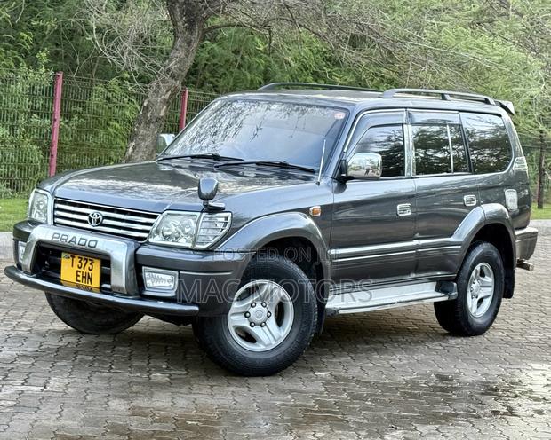 Toyota Land Cruiser Prado 2001 Gray