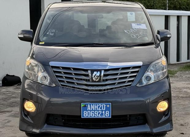 Toyota Vellfire 2010 Gray