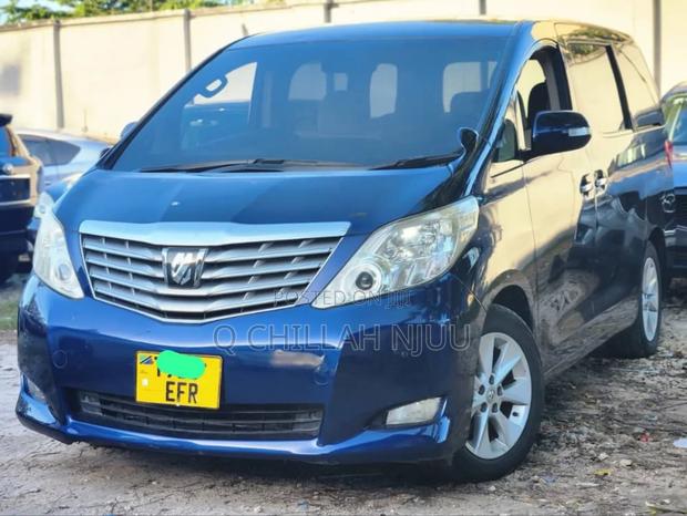 Toyota Alphard 2008 Blue