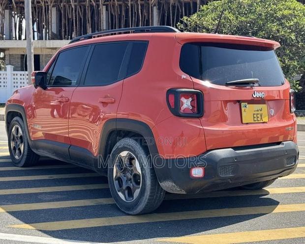 Jeep Renegade 2015 Orange