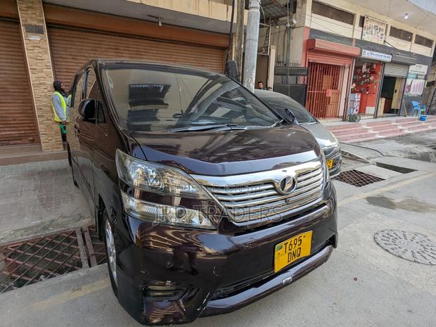 Toyota Alphard 2009 Purple