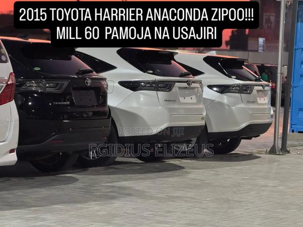 Toyota Harrier 2015 White