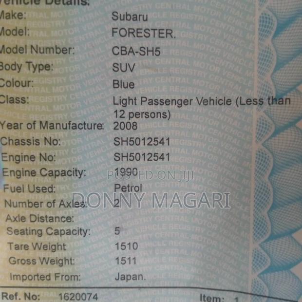 Subaru Forester 2009 Blue
