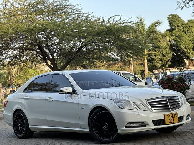 Mercedes-Benz E250 2012 White