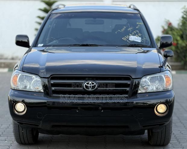 Toyota Kluger 2006 Black