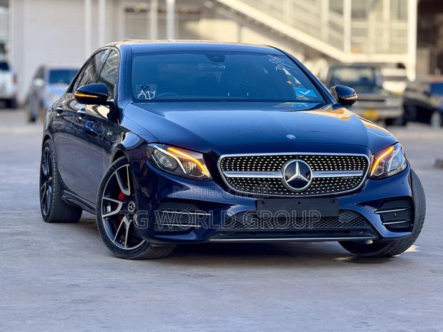 Mercedes-Benz E43 AMG 3.0 AWD 2017 Blue