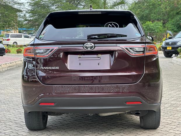 Toyota Harrier 2015 Maroon