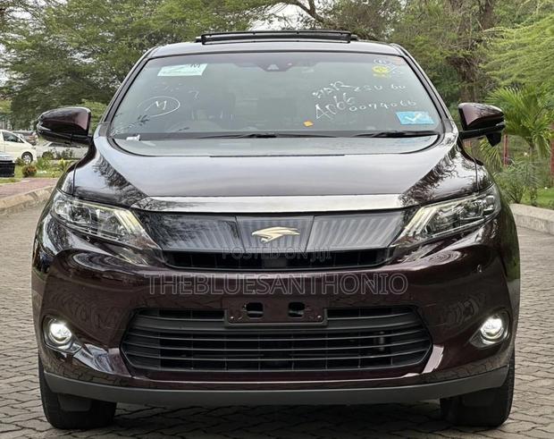 Toyota Harrier 2015 Maroon