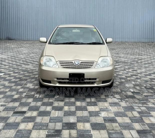 Toyota Allex 2003 Gold