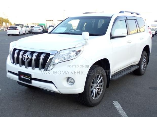 Toyota Land Cruiser Prado 2015 White