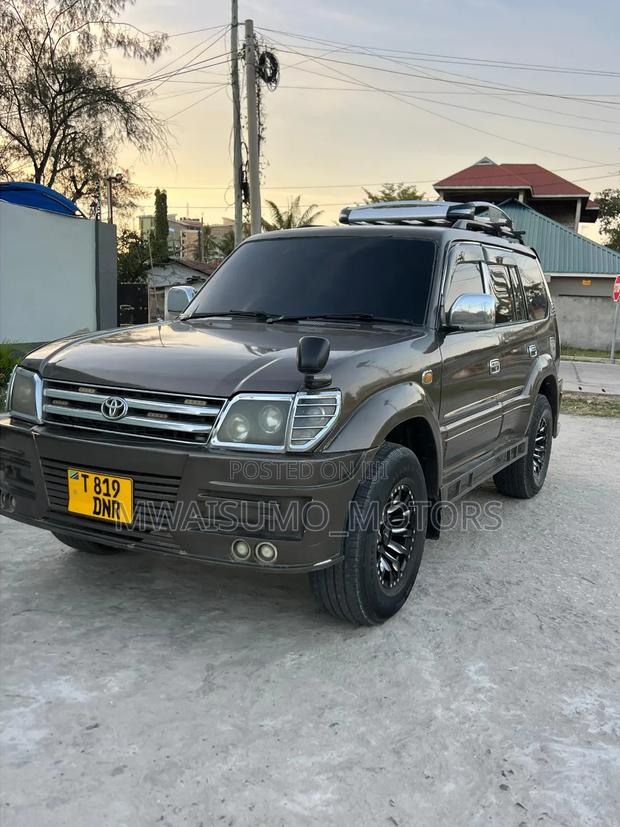 Toyota Land Cruiser Prado 1996 Gray