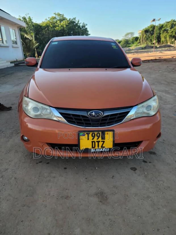 Subaru Impreza 2008 Orange