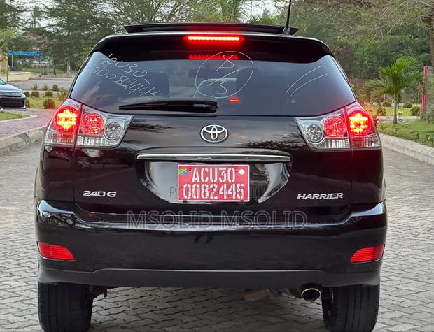 Toyota Harrier 2007 Black