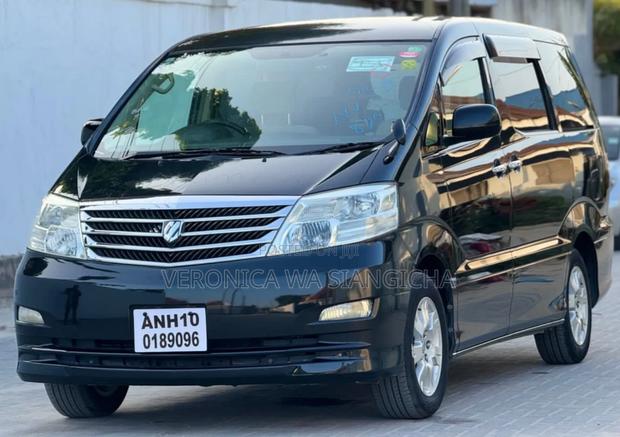 Toyota Alphard 2007 Black