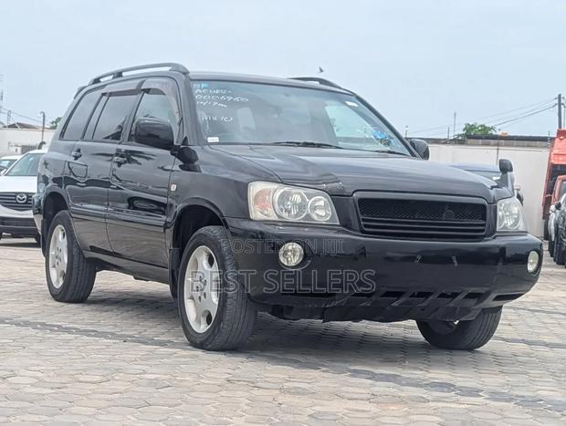 Toyota Kluger 2001 Black