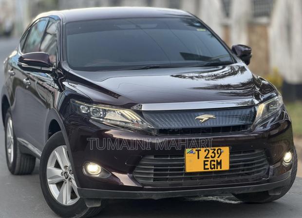 Toyota Harrier 2014 Maroon