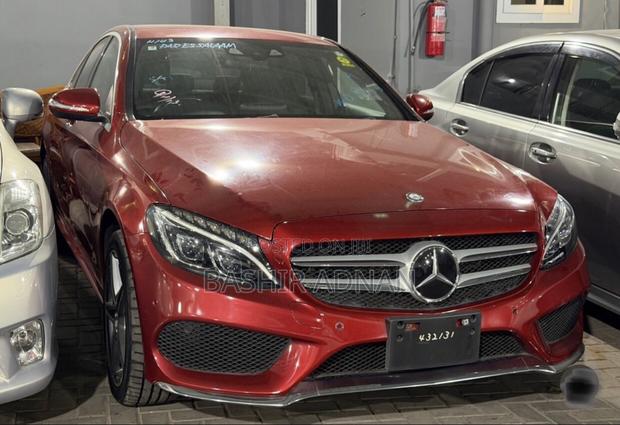 Mercedes-Benz C-Class 2015 Maroon
