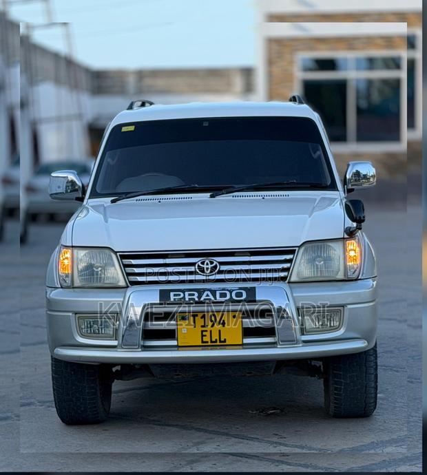 Toyota Land Cruiser Prado 2002 Silver
