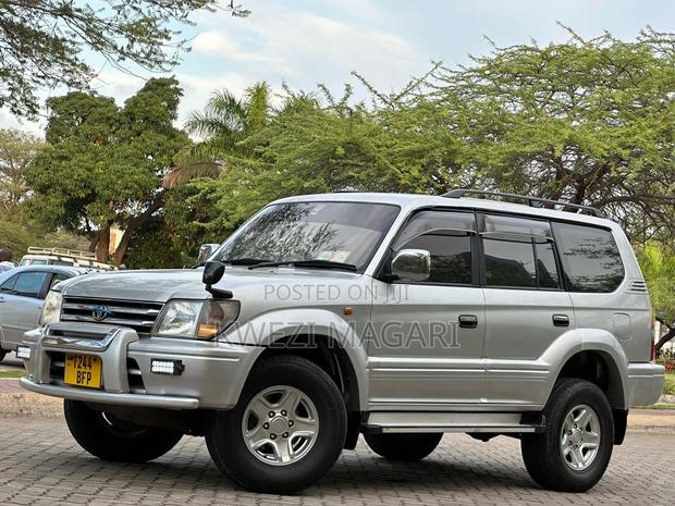 Toyota Land Cruiser Prado 2002 Silver