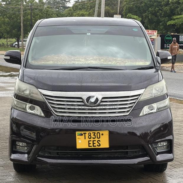 Toyota Vellfire 2009 Purple