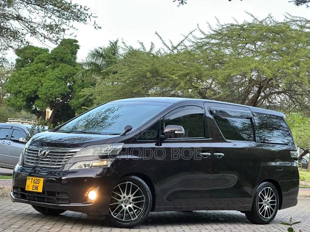 Toyota Alphard 2008 Maroon