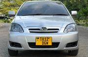 Toyota Allex 2005 Silver for sale