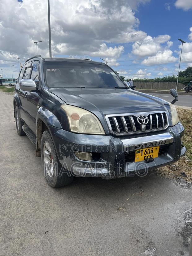 Toyota Land Cruiser Prado 2005 Gray