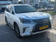 Lexus LX 450d AWD 2016 White for sale