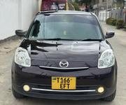 Mazda Verisa 2009 Burgundy for sale