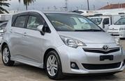 Toyota Ractis 2012 Silver for sale