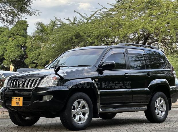 Toyota Land Cruiser Prado 2007 Matt Black