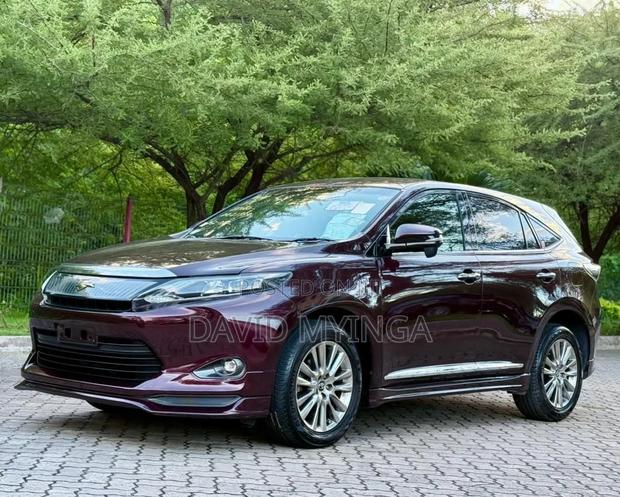 Toyota Harrier 2016 Maroon