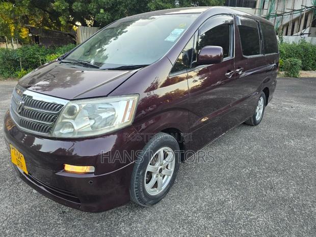 Toyota Alphard 2004 Burgundy