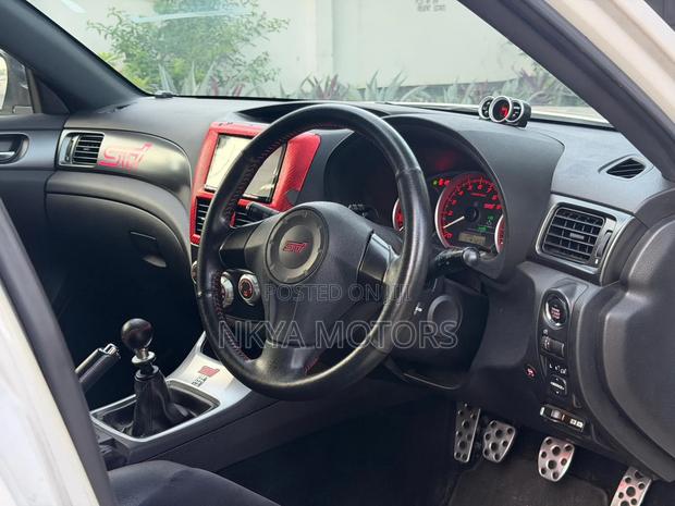 Subaru WRX STI 2015 White