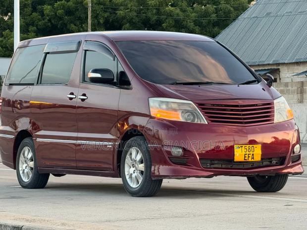 Toyota Alphard 2007 Red
