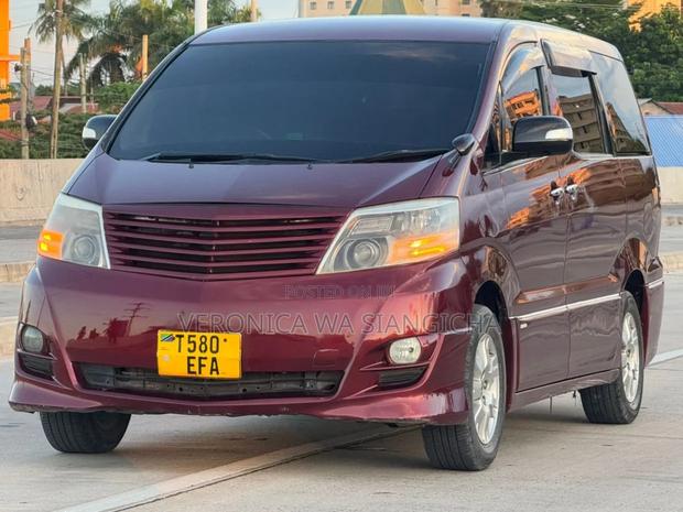 Toyota Alphard 2007 Red