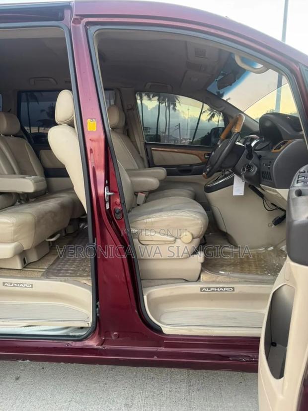 Toyota Alphard 2007 Red