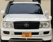Toyota Land Cruiser 2001 White for sale