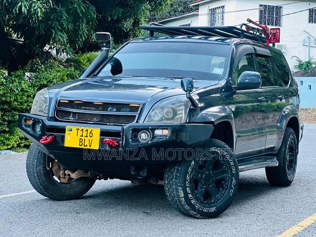 Toyota Land Cruiser Prado 2005 Gray