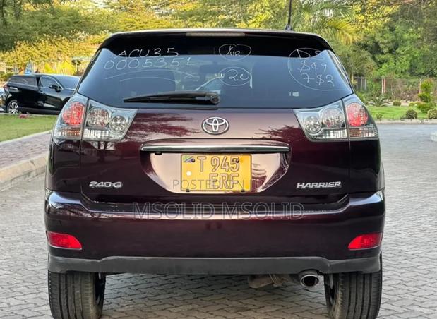 Toyota Harrier 2005 Burgundy