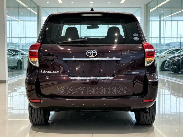 Toyota Vanguard 2010 Maroon