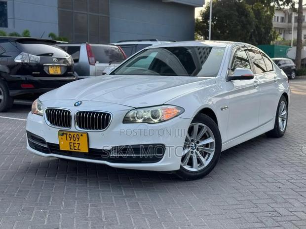 BMW 5 Series 520d 2015 White