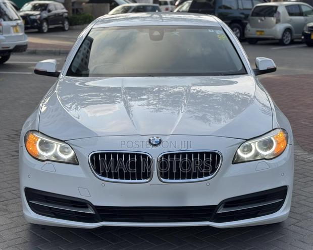 BMW 5 Series 2015 White