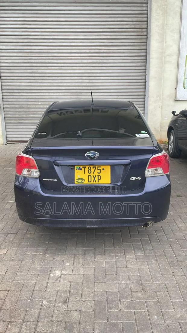 Subaru Impreza 2012 Blue