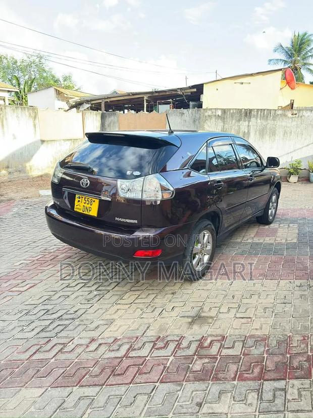 Toyota Harrier 2007 Maroon