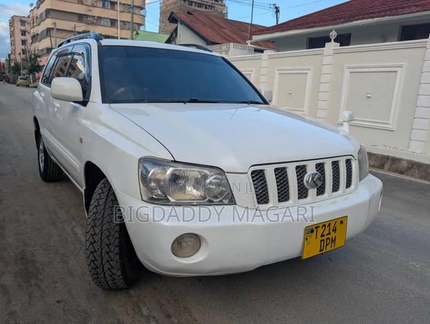 Toyota Kluger 2002 White