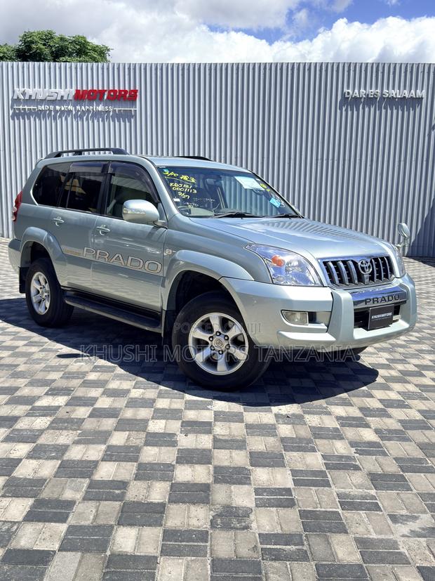 Toyota Land Cruiser Prado 2002 Silver