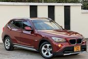 BMW X1 2010 Maroon for sale