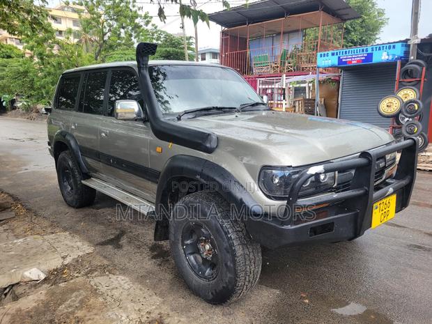 Toyota Land Cruiser 1998 Gray