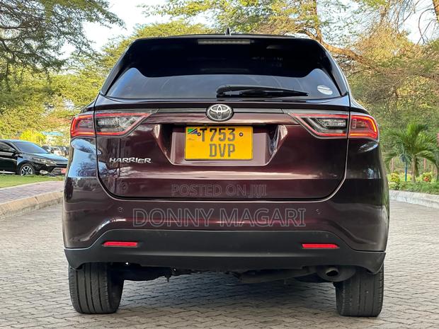 Toyota Harrier 2016 Maroon
